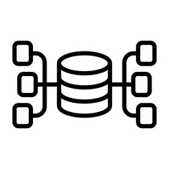 Information Architecture Vector Icon