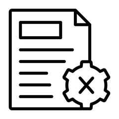 Cancelled Vector Icon