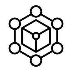 Blockchain Vector Icon