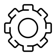 Gear Vector Icon