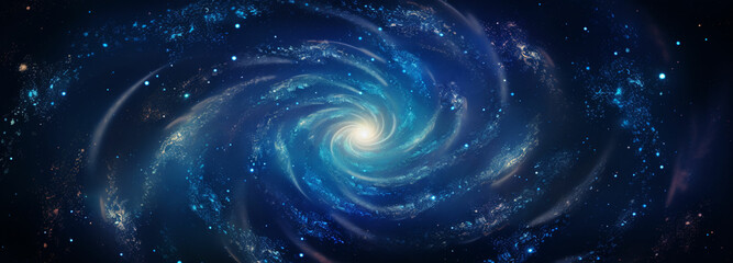star clipart with a spiral galaxy pattern inside, giving it a cosmic and celestial feel