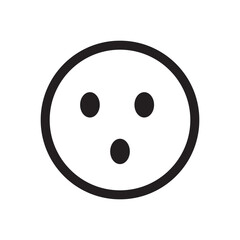 Fototapeta premium Sad Iconic illustration of satisfaction level. Range to assess the emotions of your content. Feedback in form of emotions. User experience. Customer feedback. Excellent, good, normal, bad. Vector