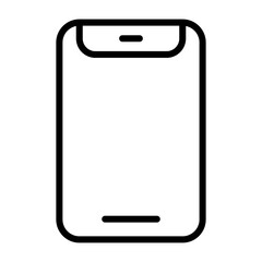 Mobile Notch Vector Icon