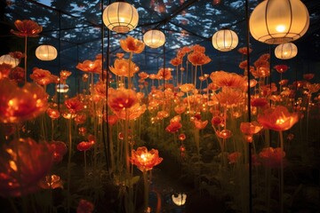 Glowing Lanterns: Place Chinese lanterns strategically to create a magical atmosphere.