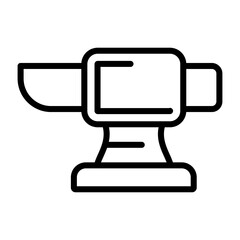 Anvil Vector Icon
