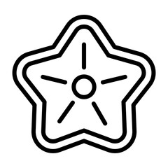 Starfish Vector Icon