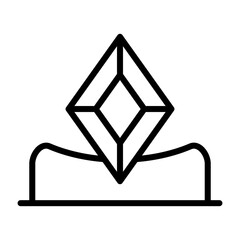 Gem Vector Icon
