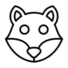 Fox Vector Icon