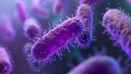 Invisible Invaders: A Detailed Image of Bacteria