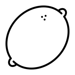 Lemon Vector Icon