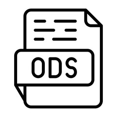 ODS Vector Icon