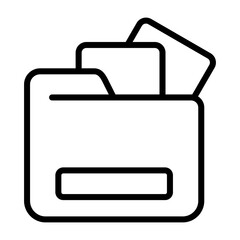 Document Storage Vector Icon