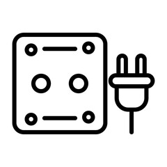 Plug Vector Icon