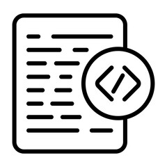 Document Metadata Vector Icon