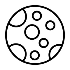 Fototapeta premium Unique Line Vector Icon