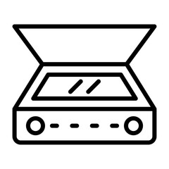 Scanner Vector Icon