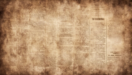 Cronache del Passato- Texture Invecchiata da Giornale in Stile Vintage