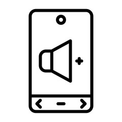 Volume Up Vector Icon