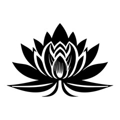Fototapeta premium lotus flower vector