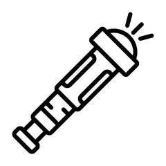 Telescope Vector Icon