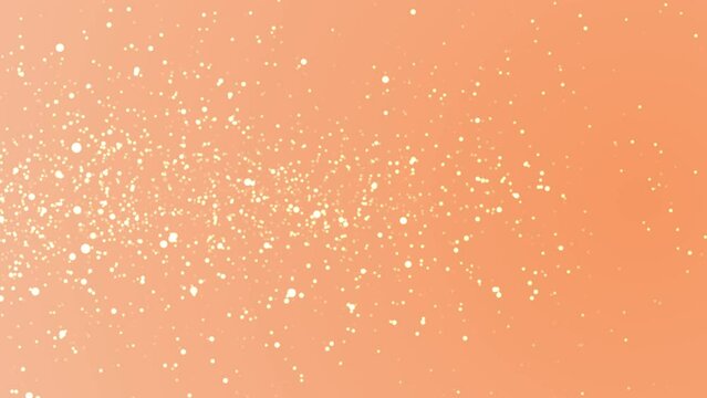 Abstract background in color of the year 2024 peach fuzz. 4k animation