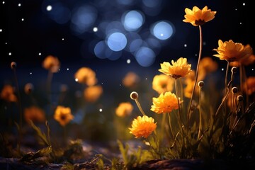 Harvest Moon Magic: Shoot flowers under the glow of a full moon.