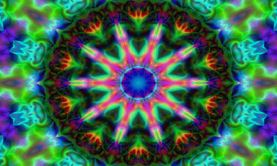 psychedelic background. bright colorful patterns.