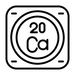 Calcium Vector Icon