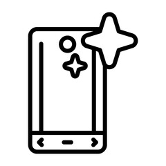 Smartphone Vector Icon © Graphic Nehar