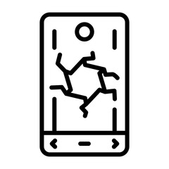Smartphone Vector Icon © Graphic Nehar