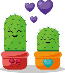 Creative concept of Happy Valentines Day card set