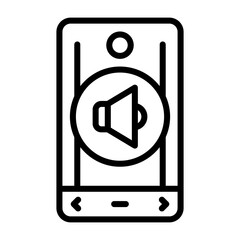 Smartphone Vector Icon © Graphic Nehar