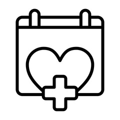 Obraz premium Calendar Vector Icon