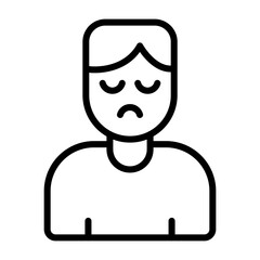 Unique Line Vector Icon