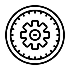 Time Management Vector Icon
