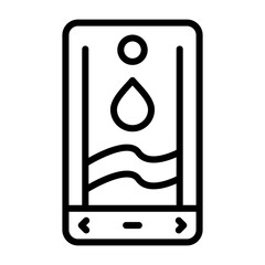 Smartphone Vector Icon © Graphic Nehar