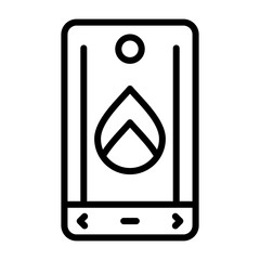 Smartphone Vector Icon © Graphic Nehar
