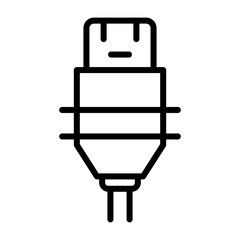 Plug Vector Icon