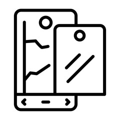 Smartphone Vector Icon © Graphic Nehar