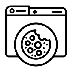 Cookies Vector Icon