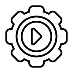 Gear Vector Icon