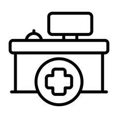 Reception Vector Icon