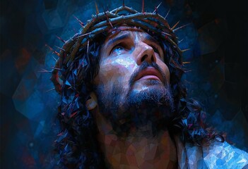 Jesus in 3D: A Digital Artwork of the Last Supper Generative AI