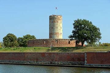 Die alte Festung an der Mottlau in Danzig