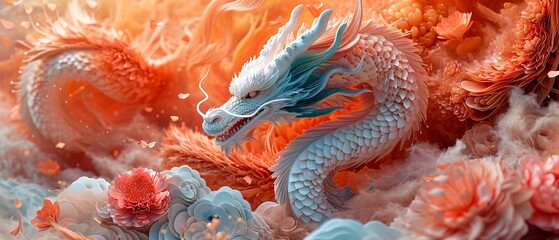 Dragon Dance: A Fantastical Fusion of Art and Culture Generative AI