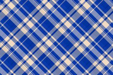 Vector pattern check of texture background seamless with a textile tartan plaid fabric.