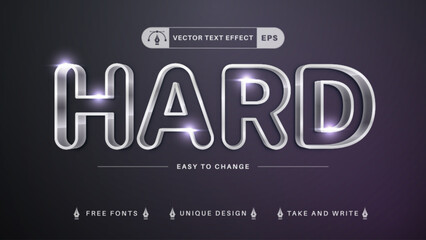 Editable text effects