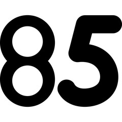 Eighty five Icon