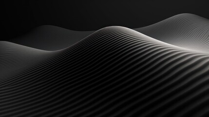Black sand waves in the background Sand waves, Abstract black and white background.