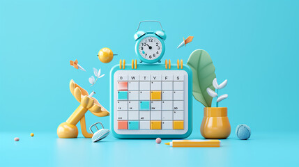 Calendar concept